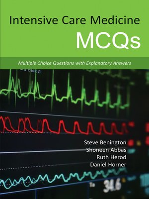 cover image of Intensive Care Medicine MCQs